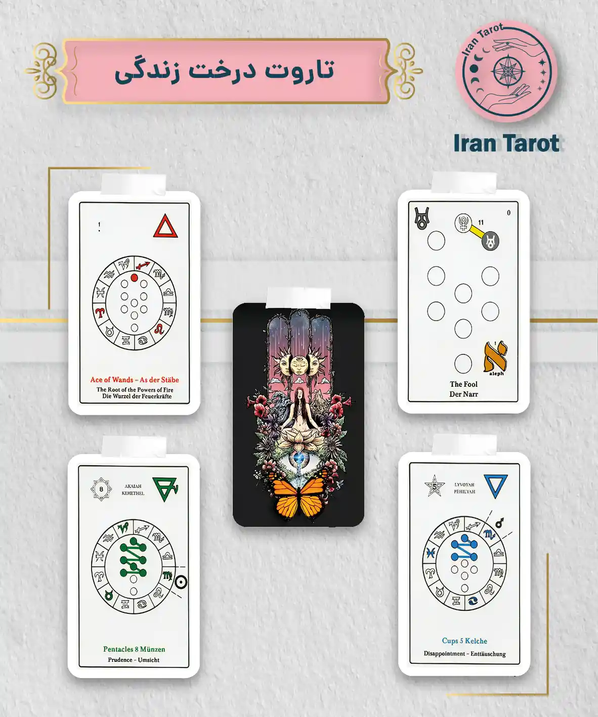 تاروت عمارت تاریکی 139 تاروت درخت زندگی