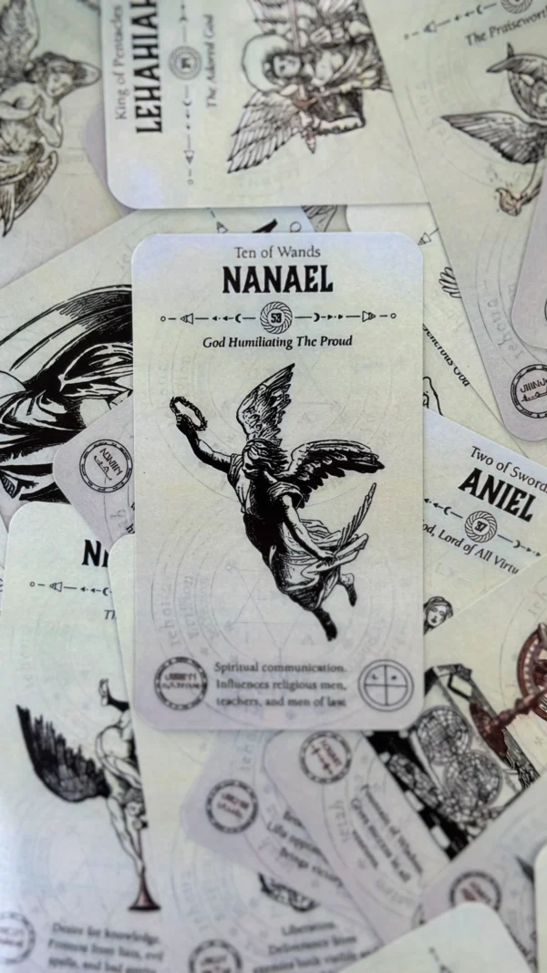 کارت تاروت انجل - کارت NANAEL از این دک