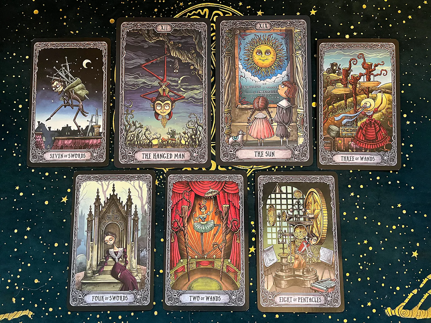 تاروت عمارت تاریکی 5 The Dark Mansion Tarot
