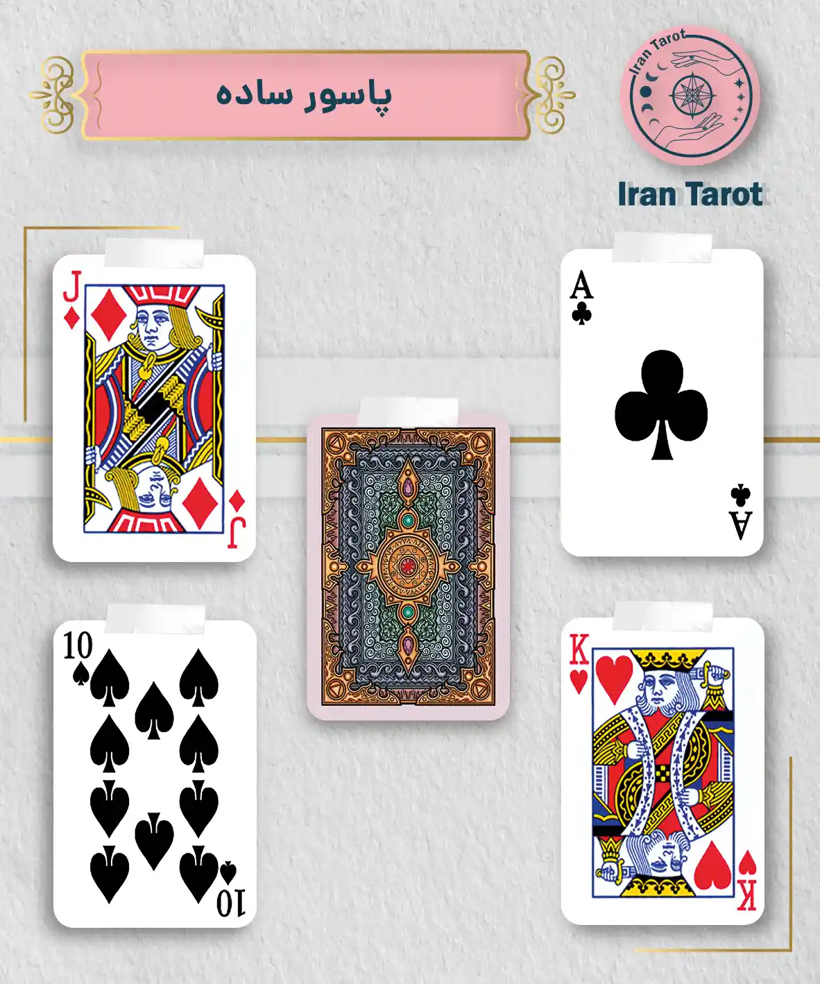 تاروت عمارت تاریکی 531 پاسور ساده