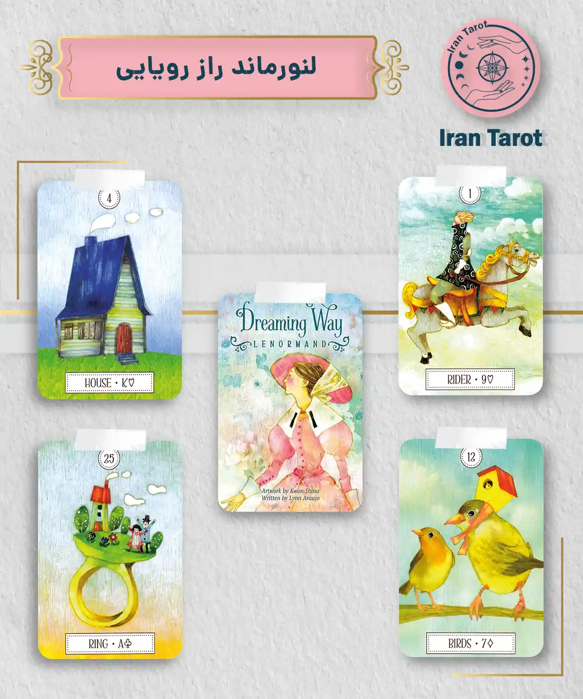 تاروت عمارت تاریکی 453 لنورماند راه رویایی