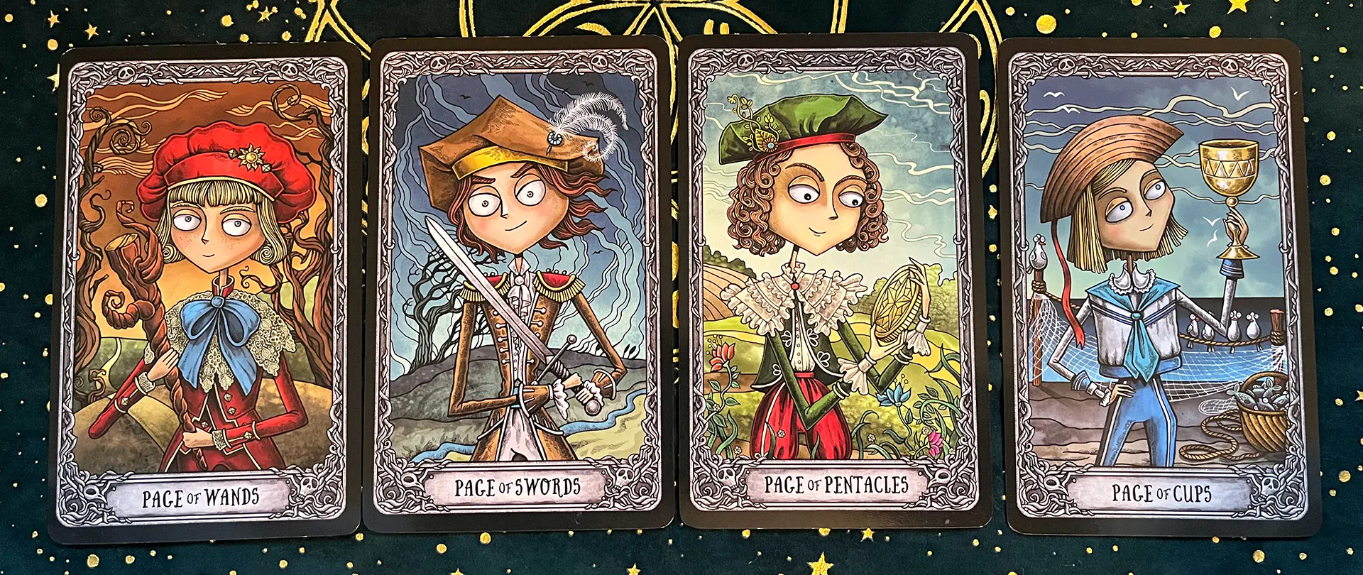 تاروت عمارت تاریکی 6 4 کارت از دسته عمارت تاریکی