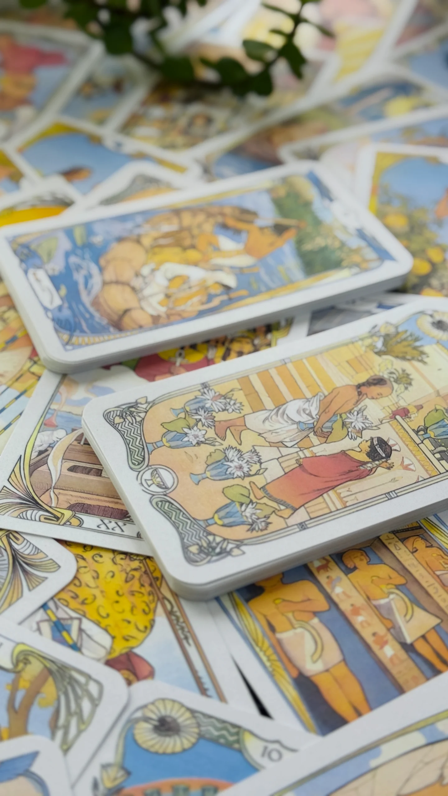 دک تاروت هنر نو مصری (Egyptian Art Nouveau Tarot)