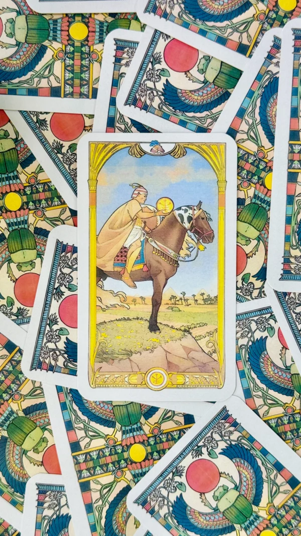 کارت تاروت هنر نو مصری (Egyptian Art Nouveau Tarot)