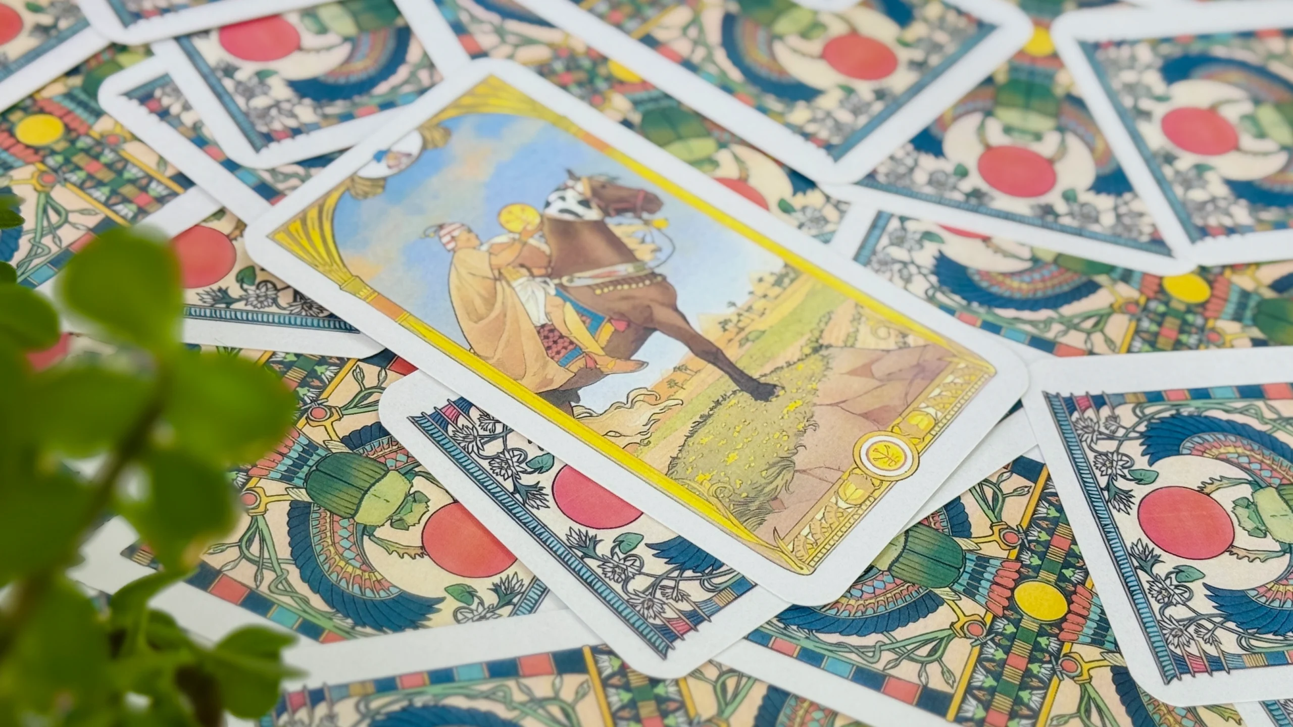 Egyptian Art Nouveau Tarot